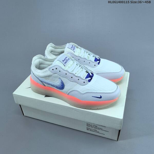 Nike SB PS8 Black White Blue Orange EU 36-45 skate shoe