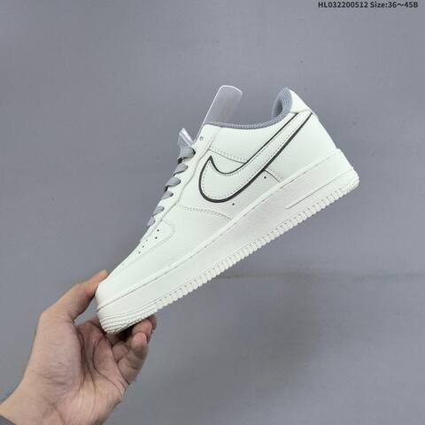Nike Air Force 1 Low Stussy Light Beige Grey Black EU 36-45 Sneaker - Unisex (BS-60383)
