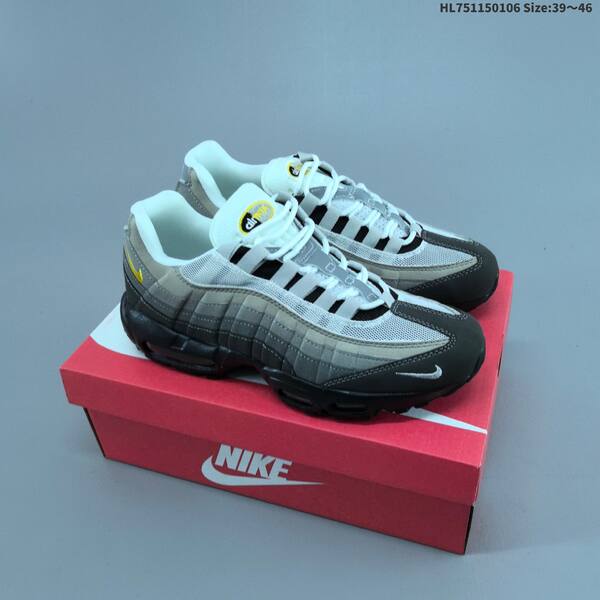 Nike Air Max 95 dark grey black orange yellow EU 39-46 running shoe