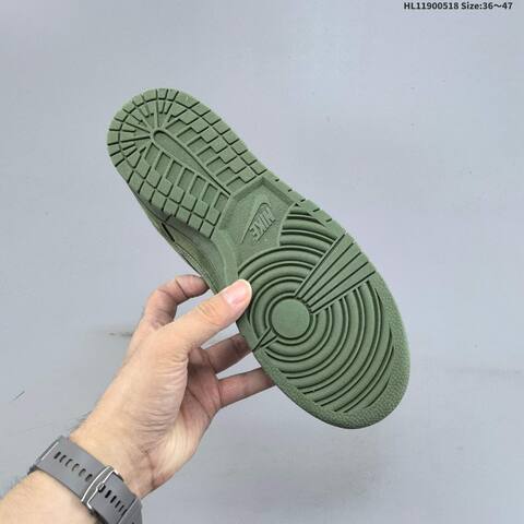 Nike SB Dunk Low Supreme Olive Green Light Green EU 36-47 Skate Shoe - Unisex (BS-60277)