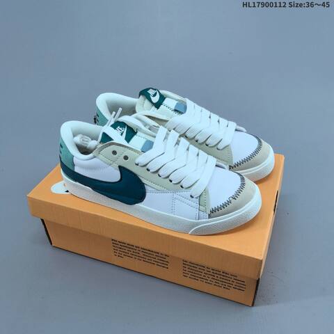 Nike Blazer Low 77 Jumbo White Light Pink Light Purple Sail EU 36-45 Skate Shoe - Unisex (BS-62033)
