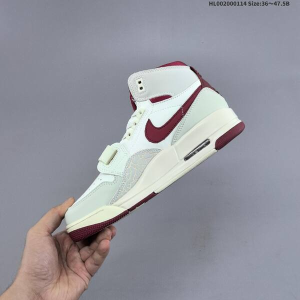 Jordan Air Jordan Legacy 312 white / burgundy / cream 36~47.5 basketball