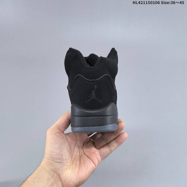 Jordan Air Jordan 5 Retro black / wolf grey 36~45 basketball