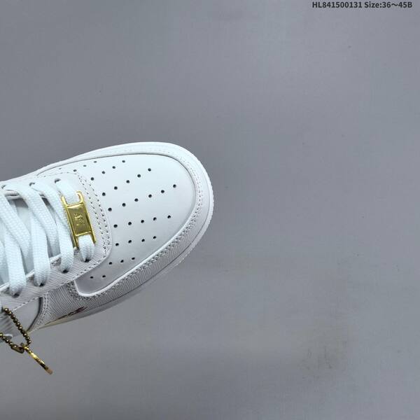 Nike Air Force 1 07 white red gold EU 36-45 sneaker