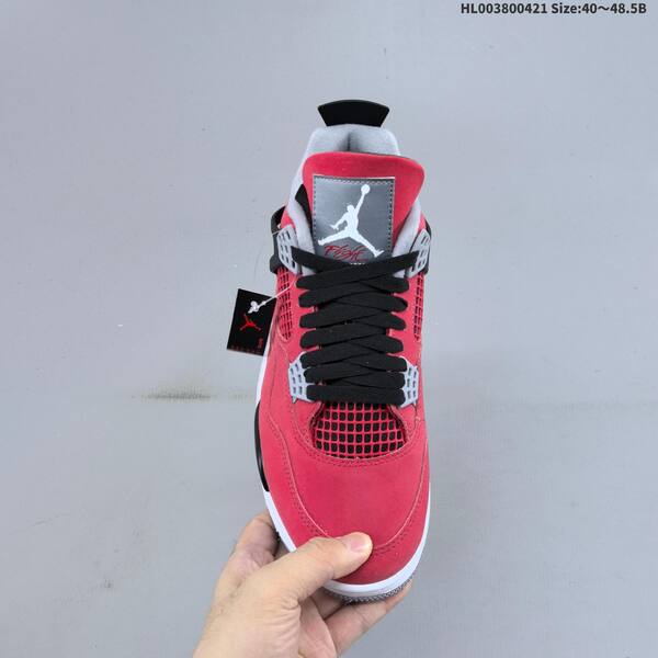 Jordan Air Jordan 4 Retro Toro Bravo red/black/white 40~48.5 basketball