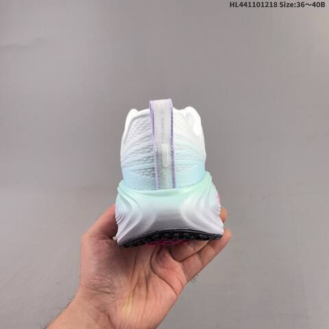Nike Air Zoom Vomero PLUS White Light Blue Purple Pink EU 36-40 Running Shoe - Unisex (BS-62587)