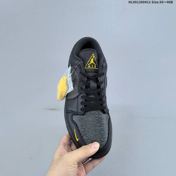 Jordan Air Jordan 1 Low SE Elephant Black/Anthracite/Yellow EU 36-46 lifestyle