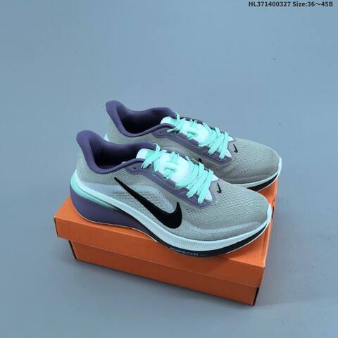 Nike Zoom Pegasus 42 Black Gray Mint White EU 36-45 Running Shoe - Unisex (BS-61109)