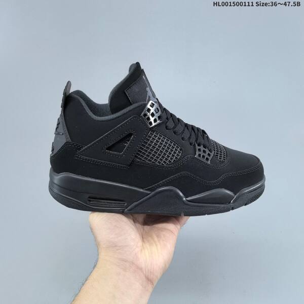 Jordan Air Jordan 4 Retro Black Cat / triple black EU 36-47.5 basketball