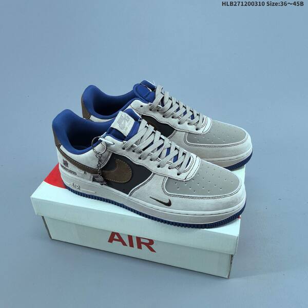 Nike Air Force 1 07 Low white olive green dark green EU 36-45 sneaker