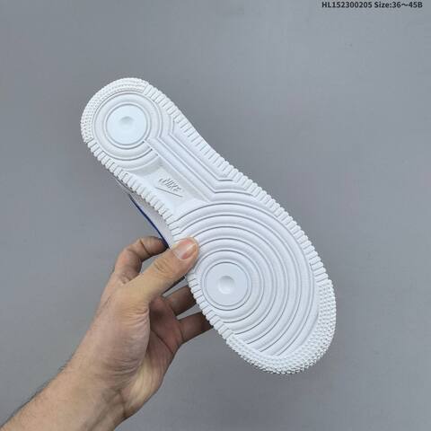 Nike Air Force 1 Low 07 White Blue EU 36-45 Sneaker - Unisex (BS-61530)