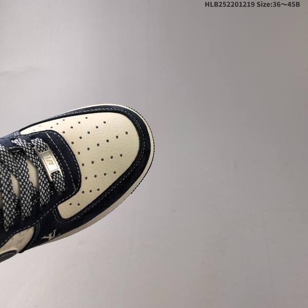 Nike Air Force 1 07 LV8 navy white light blue EU 36-45 sneaker