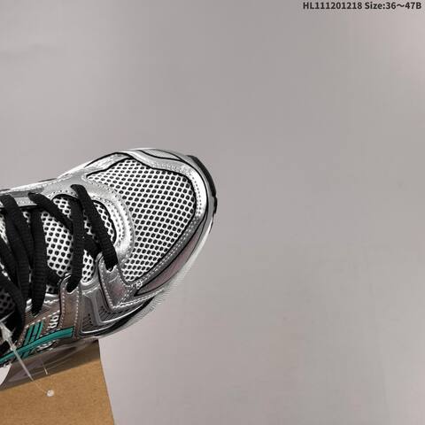 ASICS Gel Kayano 14 Silver White Black Turquoise EU 36-47 Running Shoe Running Sneakers - Unisex (BS-69140)