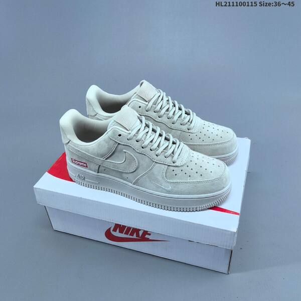 Nike Air Force 1 07 Supreme olive green dark purple EU 36-45 sneaker