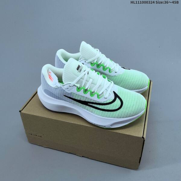 Nike Zoom Fly 5 black white light blue grey EU 36-45 running shoe