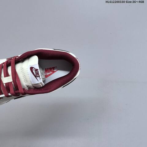Nike Dunk Low Victory Sail Dark Red White EU 36-46 Skate Shoe - Unisex (BS-61037)