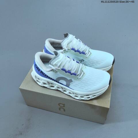 On Cloudmonster 3 Light Blue Purple White EU 36-45 Running Shoe Running Sneakers - Unisex (BS-69535)