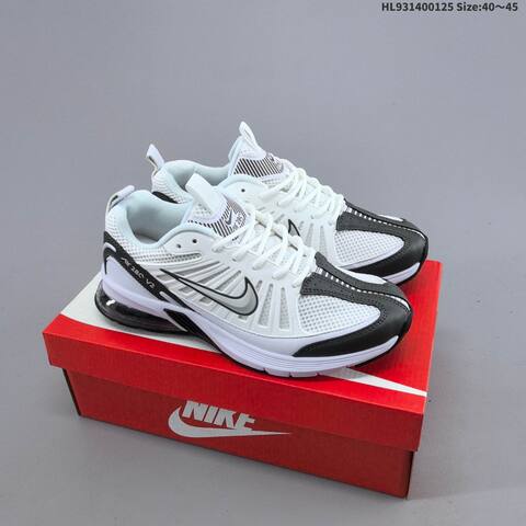 Nike Air 28C V2 White Black Grey Red EU 40-45 Running Shoe - Men's (BS-61756)