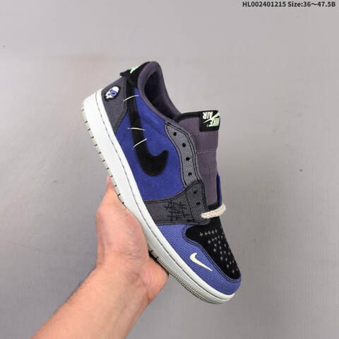 Zion Williamson x Air Jordan 1 Low OG Regency Purple And Dark Raisin