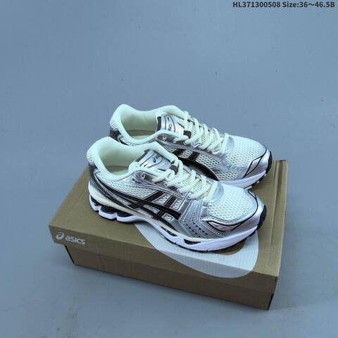 Asics Gel Kayano 14 Silver Cream Green EU 36 To 46 5 Running Shoe Running Sneakers - Unisex (BS-68853)