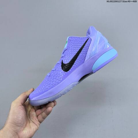 Nike Zoom Kobe 6 Protro Purple Orange Black Blue Green EU 40-46 Basketball Shoe - Men's (BS-61724)