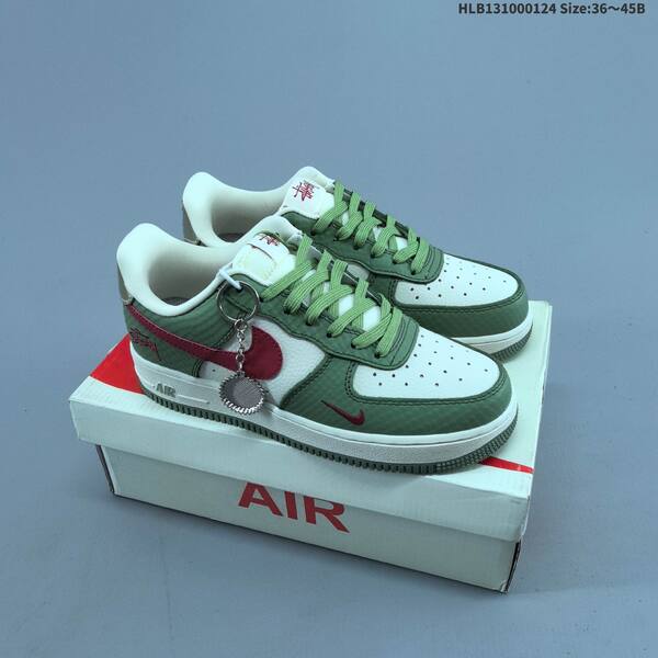 Nike Air Force 1 07 LV8 black grey green white EU 36-45 sneaker