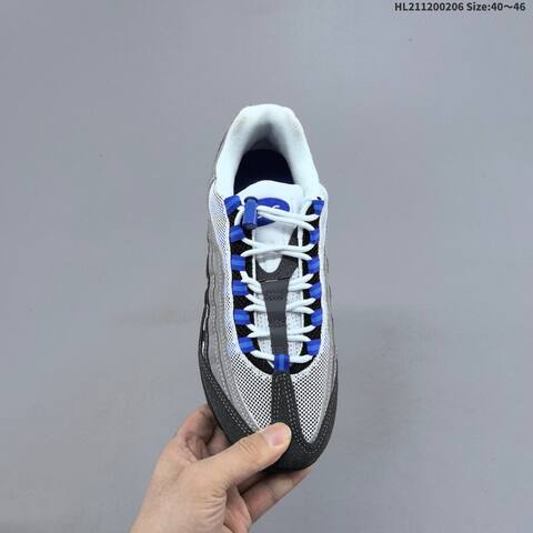 Nike Air Max 95 TT Grey Black White Blue EU 40-46 Sneaker - Men's (BS-61510)