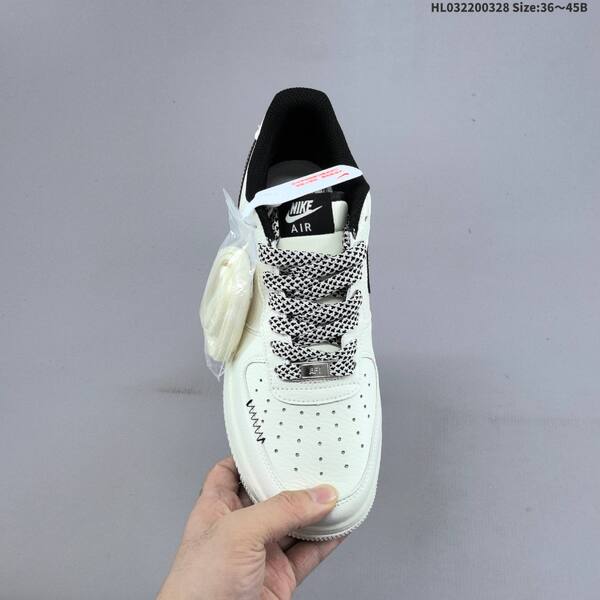 Nike Air Force 1 07 Low off white black red yellow EU 36-45 sneaker