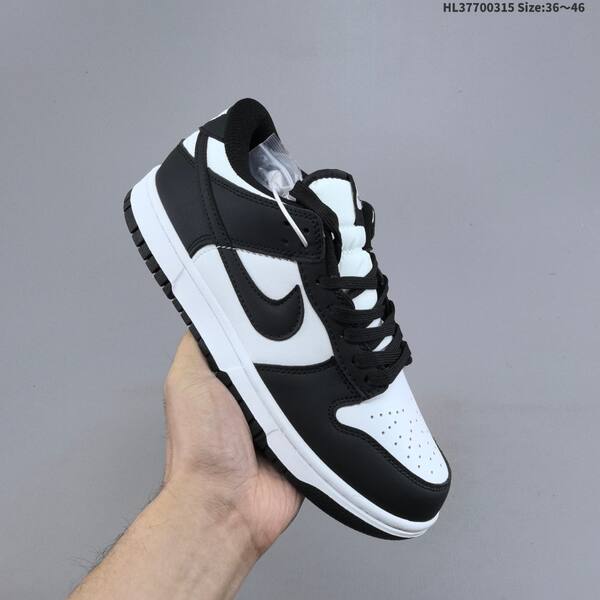 Nike Dunk Low black white EU 36-46 skate shoe