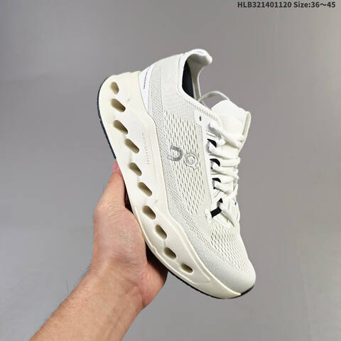On Cloudsurfer Max White Green EU 36-45 Running Shoe Running Sneakers - Unisex (BS-69796)
