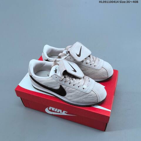 Nike Classic Cortez Olive Green Black Gray EU 36-45 Sneaker - Unisex (BS-60743)