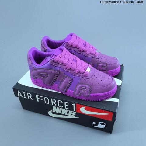 Nike Air Force 1 Low CPFM Sunshine Fuchsia Purple Magenta EU 36-46 Sneaker - Unisex (BS-61377)