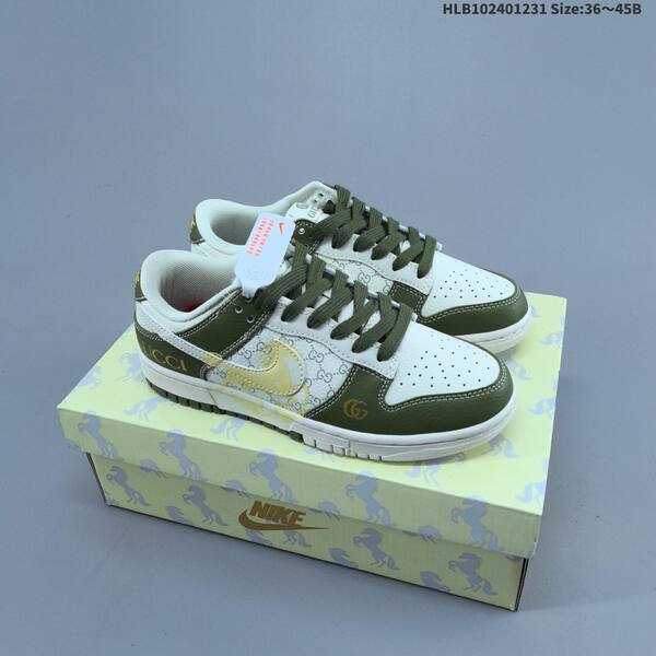 Nike SB Dunk Low white black red gray EU 36-45 skate shoe