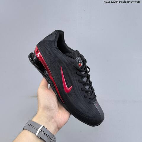 Nike Shox 2 Black Red EU 40-46 Running Shoe - Men's (BS-60747)