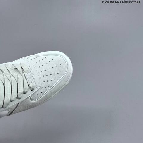 Nike Air Force 1 07 Light Grey White EU 36-45 Sneaker - Unisex (BS-62304)