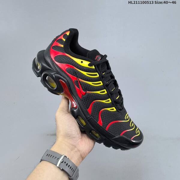 Nike Air Max Plus TN black red yellow white blue EU 40-46 running shoe