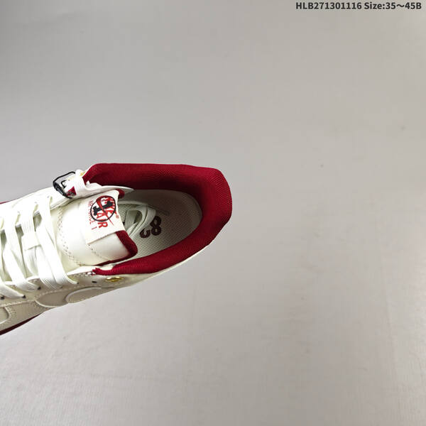 Nike Air Force 1 07 off white red gold EU 35-45 sneaker