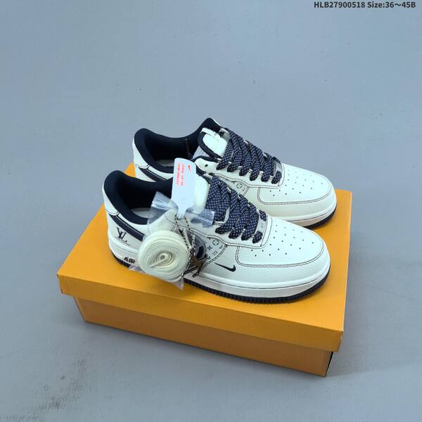 Nike Air Force 1 07 Low off white black grey EU 36-45 sneaker