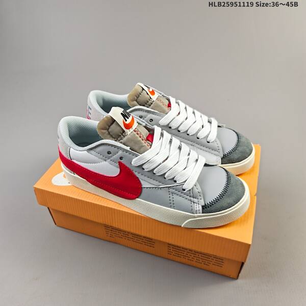 Nike Blazer Low 77 Jumbo white black sail red grey EU 36-45 skate shoe