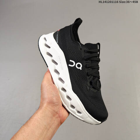 On Running Cloudsurfer Max Black White EU 36-45 Running Shoe Running Sneakers - Unisex (BS-69810)