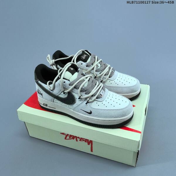 Nike Air Force 1 07 LV8 DM6688 off white grey red blue beige gum EU 36-45 sneaker