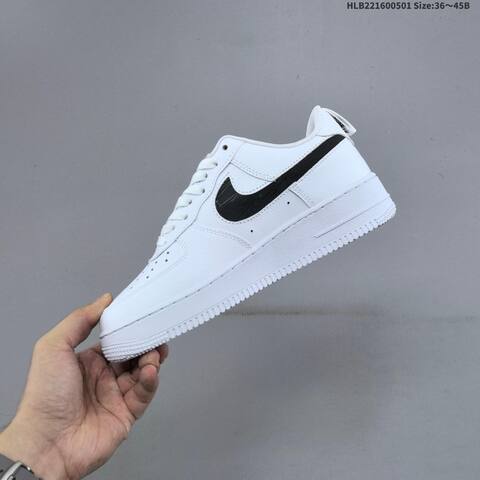 Nike Air Force 1 07 Low Light Grey White EU 36-45 Sneaker - Unisex (BS-60543)