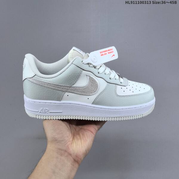 Nike Air Force 1 07 IB6842-002 black dark grey silver EU 36-45 sneaker