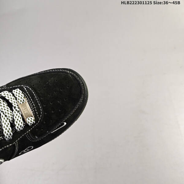 Nike Air Force 1 07 black white green EU 36-45 sneaker