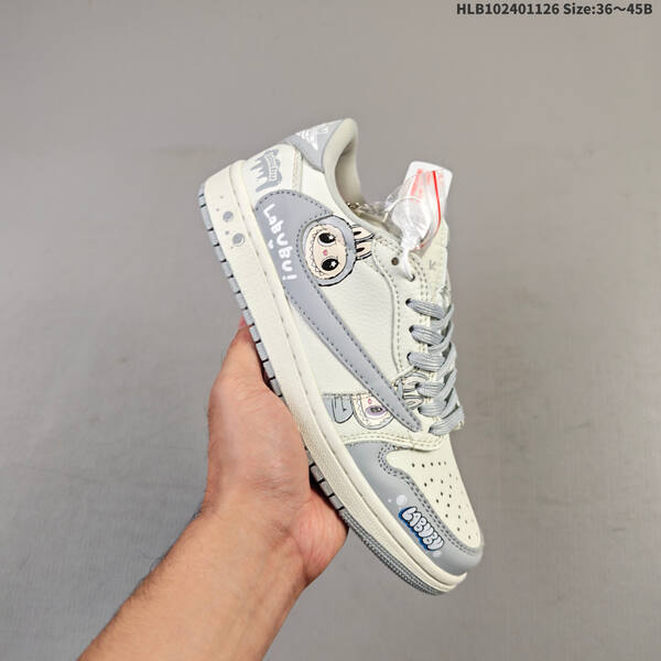 Jordan Travis Scott x Air Jordan 1 Low Sail/Light Grey EU 36-45 casual