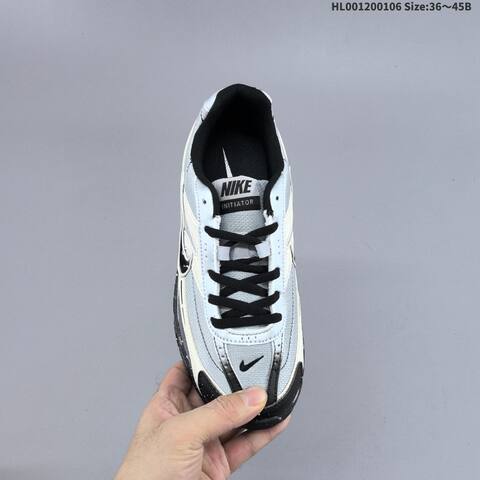 Nike Initiator Light Grey Off White Black EU 36-45 Running Shoe - Unisex (BS-62203)
