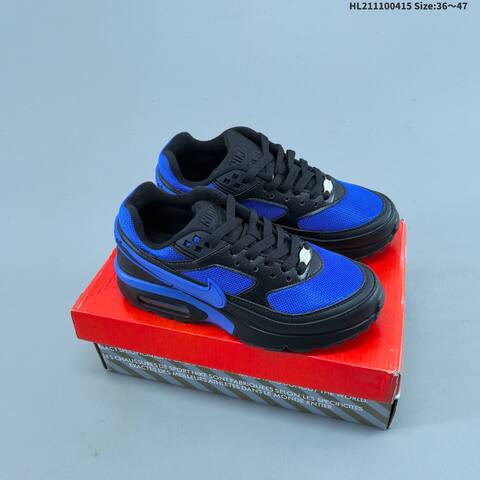Nike Air Max BW OG Black Blue White Orange EU 36-47 Sneaker - Unisex (BS-60731)