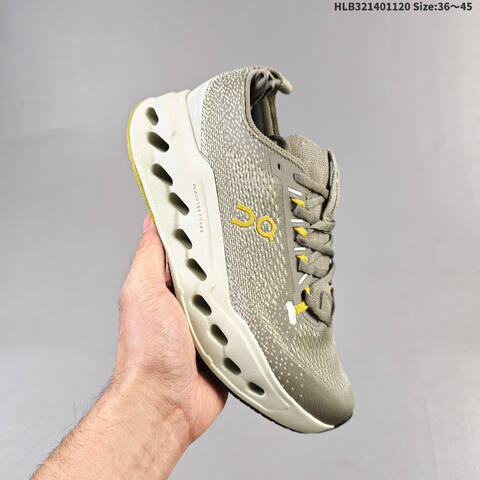 On Cloudsurfer Max White Green EU 36-45 Running Shoe Running Sneakers - Unisex (BS-69796)