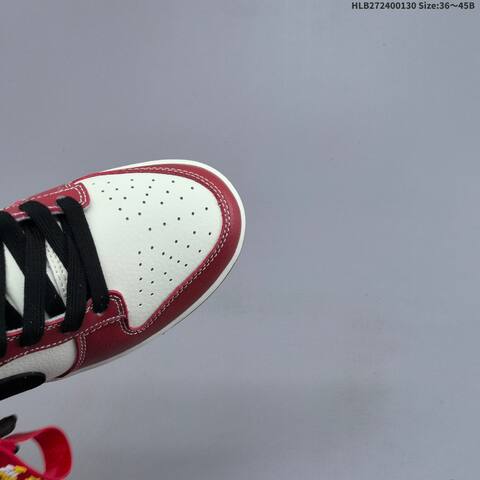 Nike Dunk Low Retro DIY 2026 Year Of The Horse Sail Red Black Yellow EU 36-45 Skate Shoe - Unisex (BS-61642)