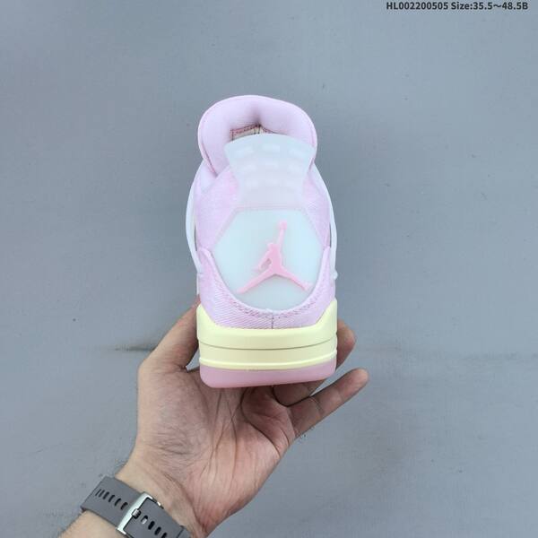 Jordan Air Jordan 4 Retro Pink/Cream 35.5-48.5 basketball